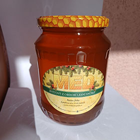 Med květový z období LESNÍ snůšky 950g